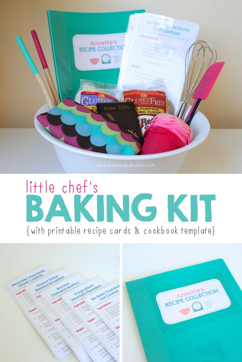 Kids Chef Gifts
 Little Chef s Baking Kit Gift with free printables