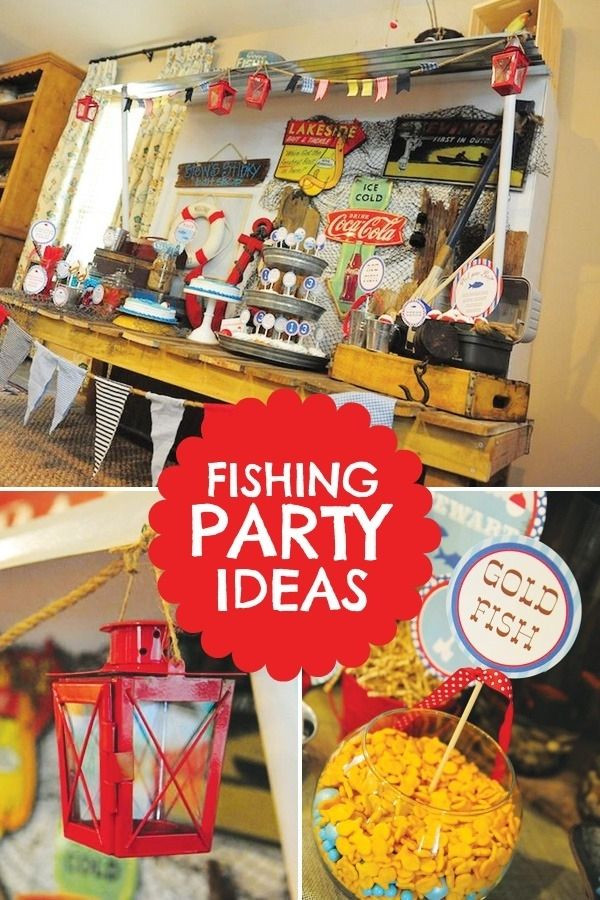 Kids Fish Birthday Party
 Southern Blue Celebrations Fishing Party Ideas & Inspirations