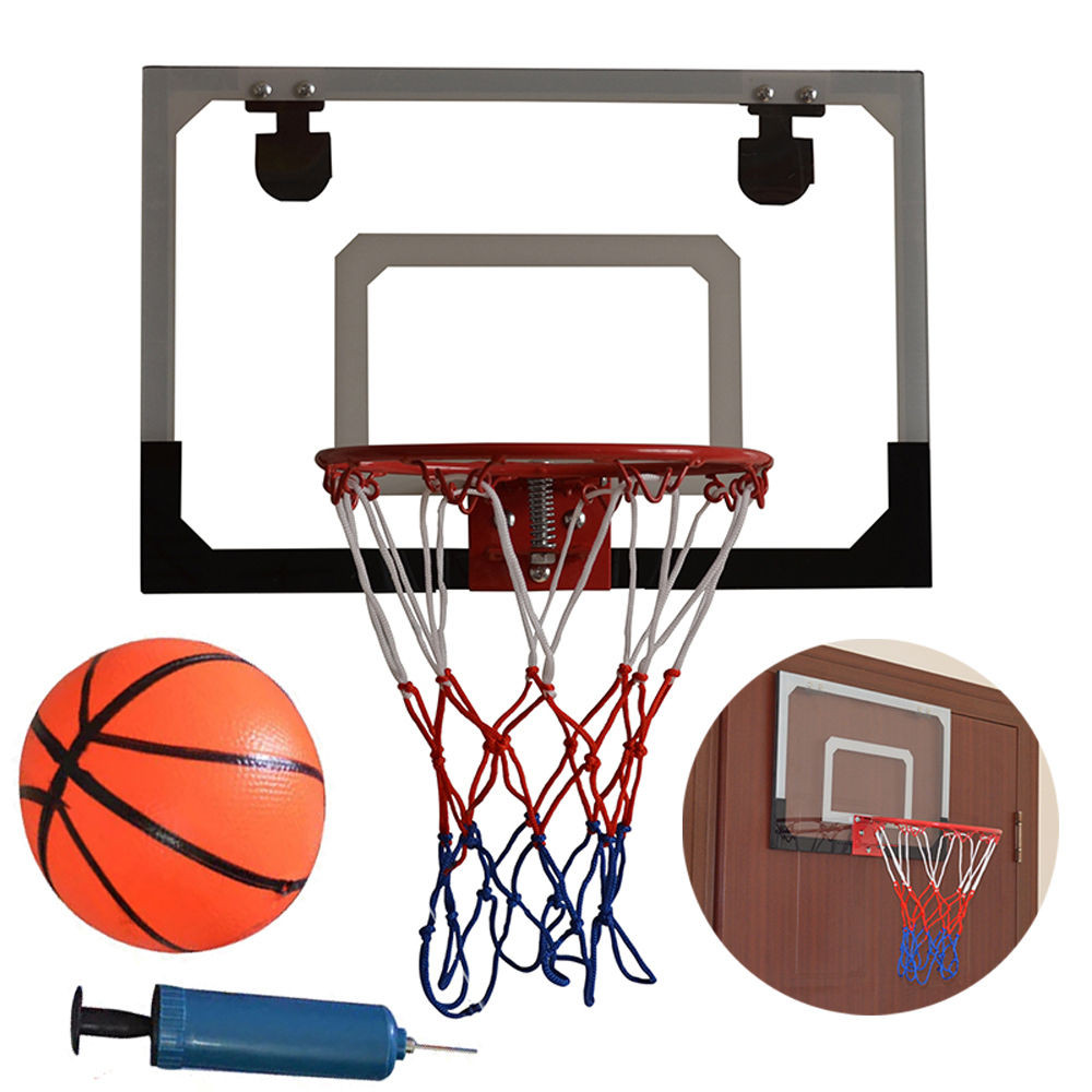 Kids Indoor Basketball
 Mini Pro Basketball Indoor Hoop Door Kids Mount Sports