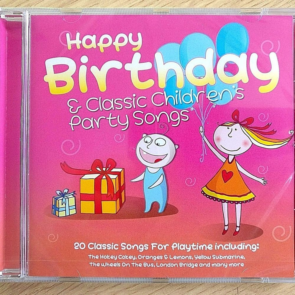 Kids Party Music
 NEW SEALED HAPPY BIRTHDAY Party Songs Nursery Rhymes