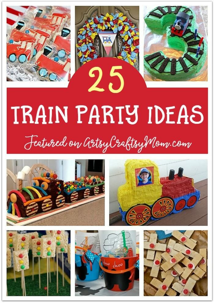 Kids Party Trains
 25 Awesome Train Party Ideas for Kids
