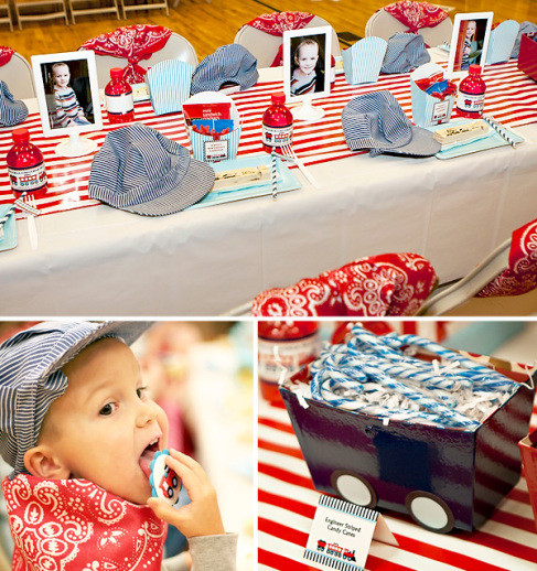 Kids Party Trains
 Adorable train party inspiration DIY party ideas