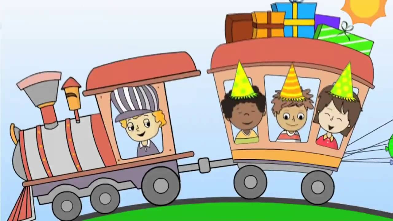 Kids Party Trains
 Happy Birthday Party Train Song for Children