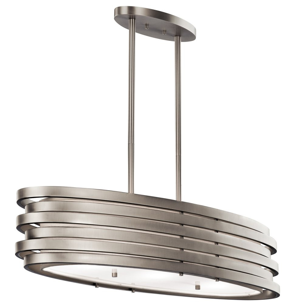 Kitchen Table Pendant Lighting
 Modern Oval Kitchen Island Pendant or Over Dining Table Light