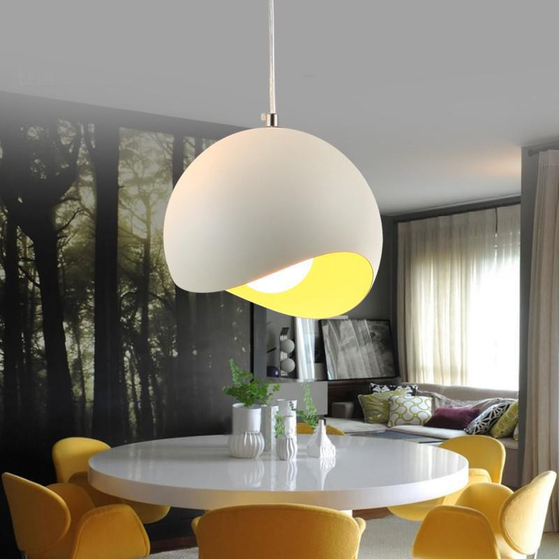 Kitchen Table Pendant Lighting
 Colorful Kitchen Table Modern Pendant Lights Hanging Lamps