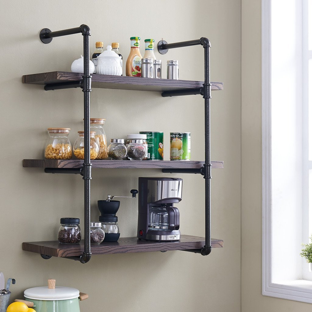Kitchen Wall Mounted Shelf
 Best Kitchen Wall Shelves Top 10 Wall Mounted Storage