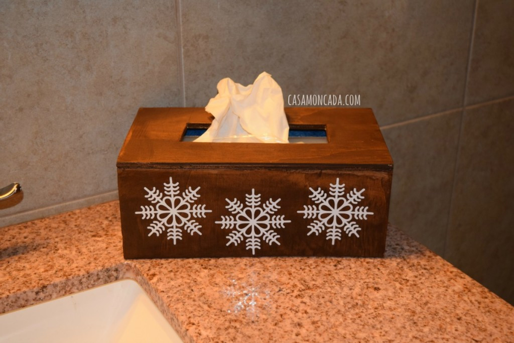 Kleenex Box Covers DIY
 DIY Wood Tissue Box Cover