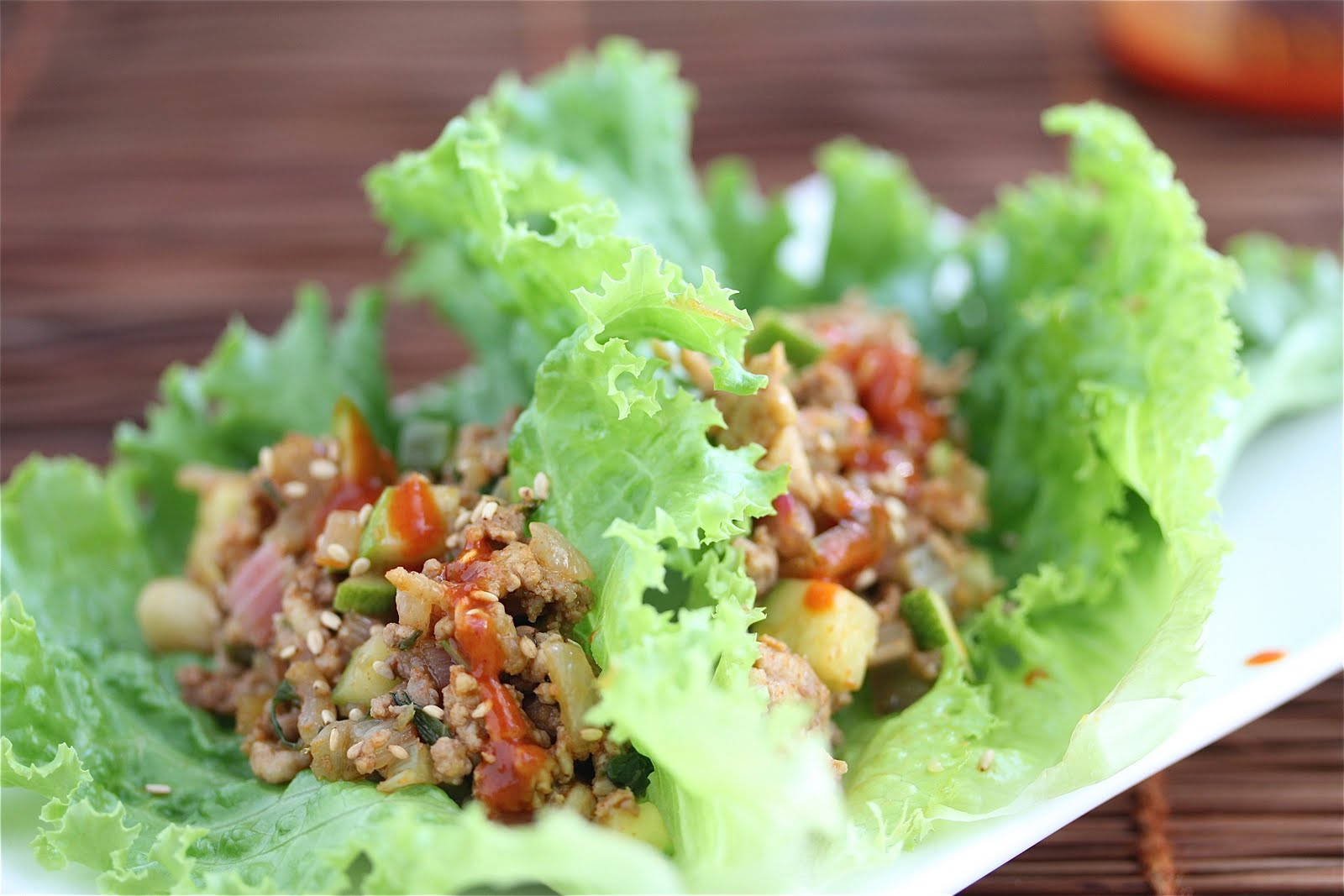 Korean Vegetables Recipes
 Summer Ve able Korean Lettuce Wraps Recipe Jeanette s