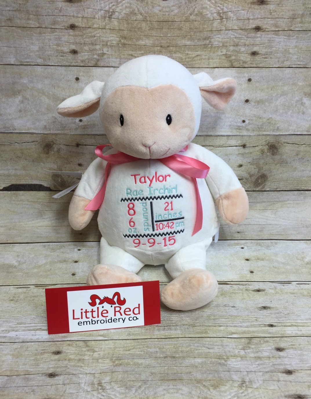 Lamb Baby Gifts
 Baby Cubbies Personalized Stuffed Lamb adorable baby t