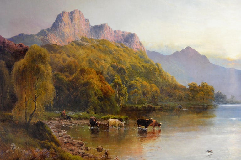 Landscape Paintings For Sale
 Alfred de Breanski Sr scale 19th Century