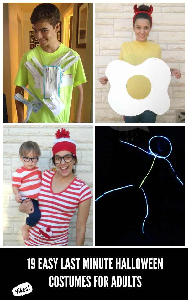 Last Minute DIY Halloween Costumes For Adults
 19 Easy DIY Adult Costumes C R A F T