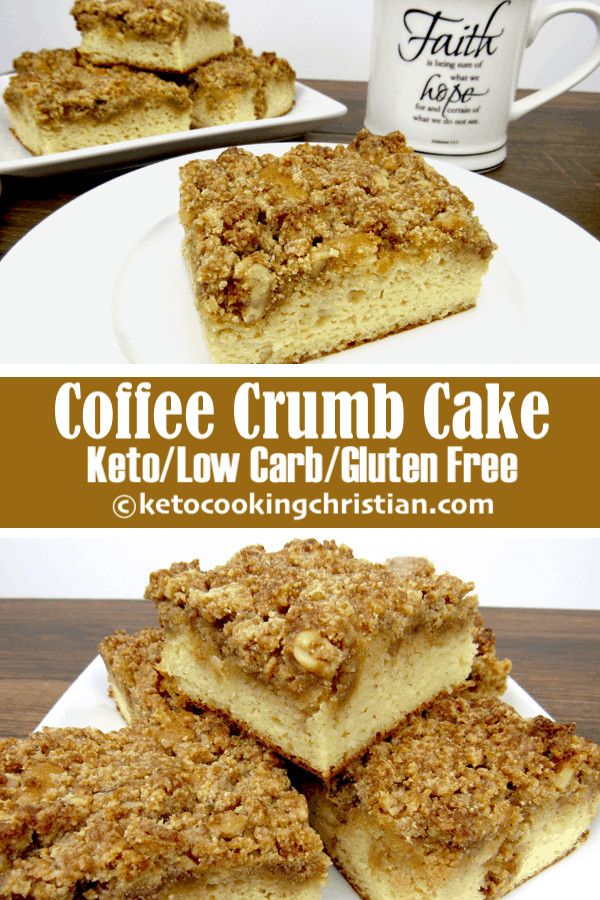 Low Carb Coffee Cake
 Coffee Crumb Cake Keto Low Carb & Gluten Free Keto
