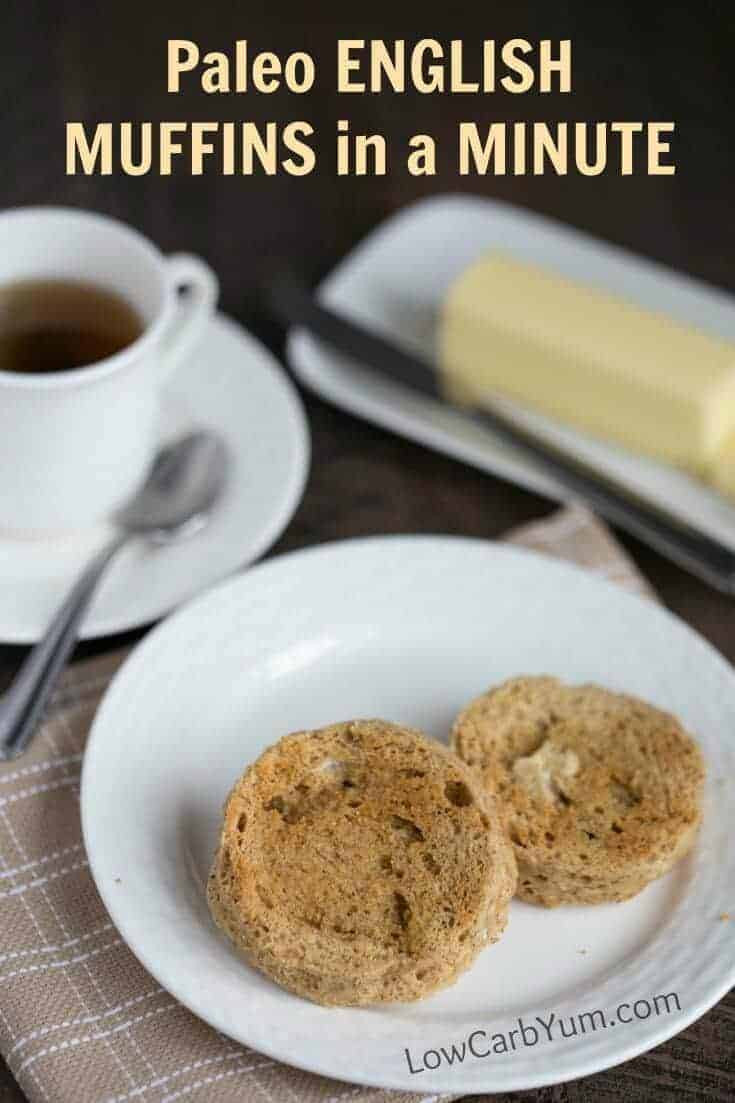 Low Carb English Muffin Recipes
 Paleo English Muffins in a Minute Gluten and Grain Free