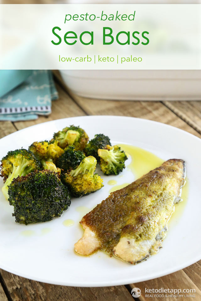 Low Carb Pesto Recipes
 Low Carb Pesto Baked Sea Bass