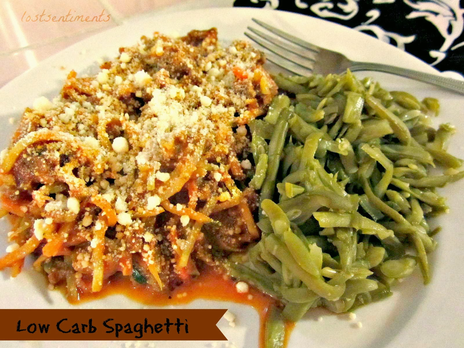 Low Carb Spaghetti Recipe
 lostsentiments Low Carb Spaghetti Recipe