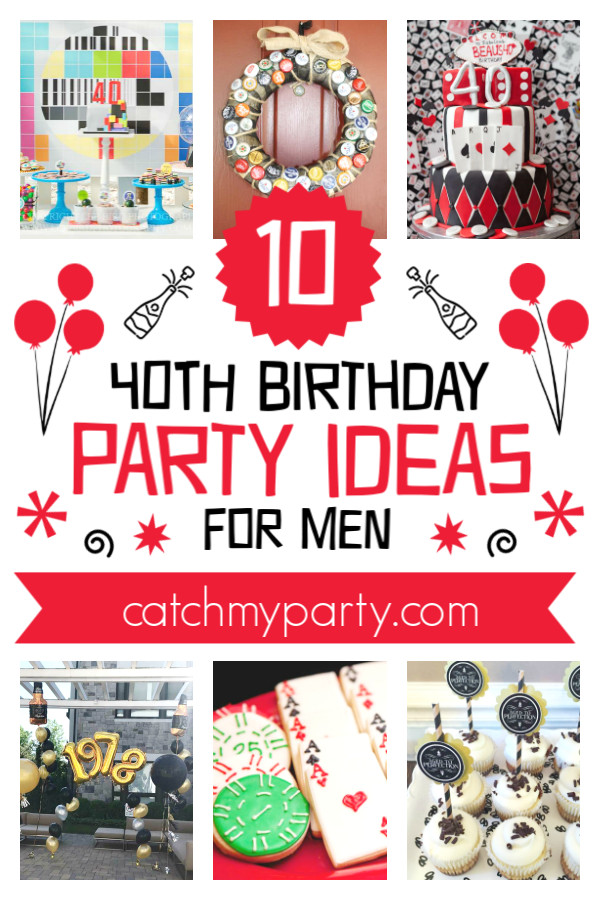 Male 40Th Birthday Party Ideas
 How Awesome Are These 40th Birthday Party Ideas for Men