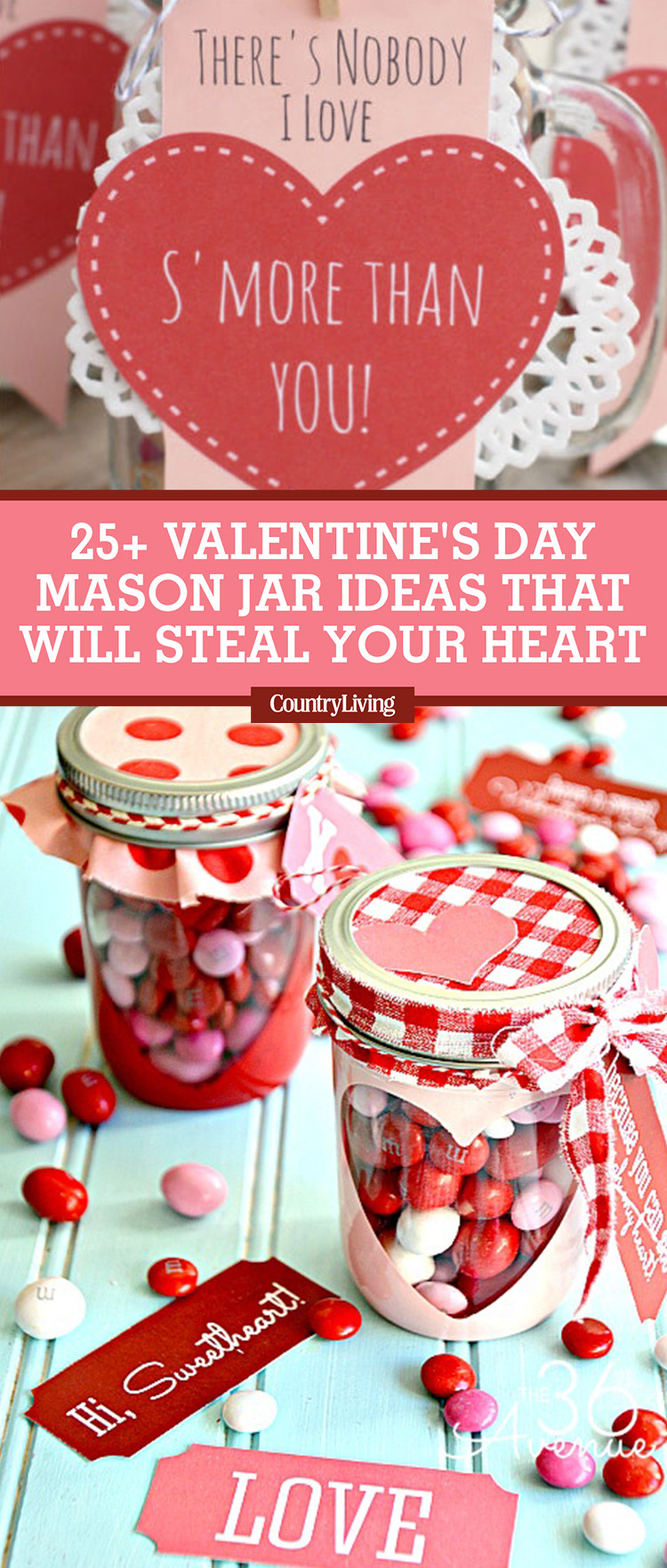 Mason Jar Valentine Gift Ideas
 25 Cute Valentines Day Mason Jars Ideas Valentine s Day