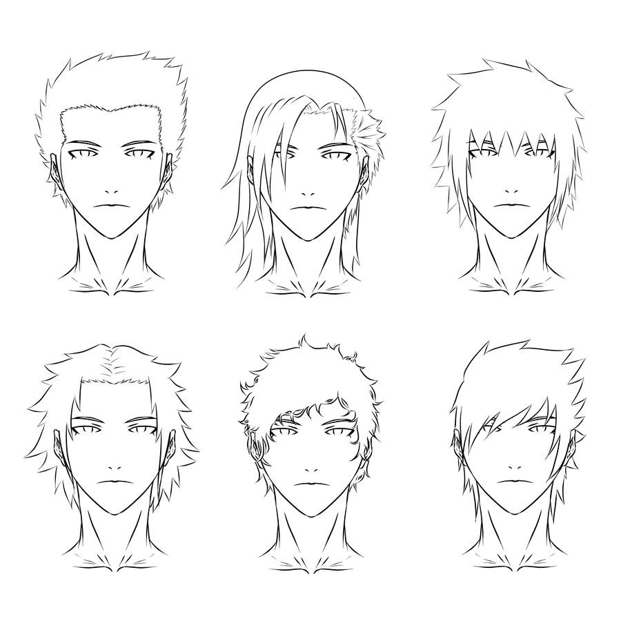 Mens Anime Hairstyles
 Top Image of Anime Hairstyles Male