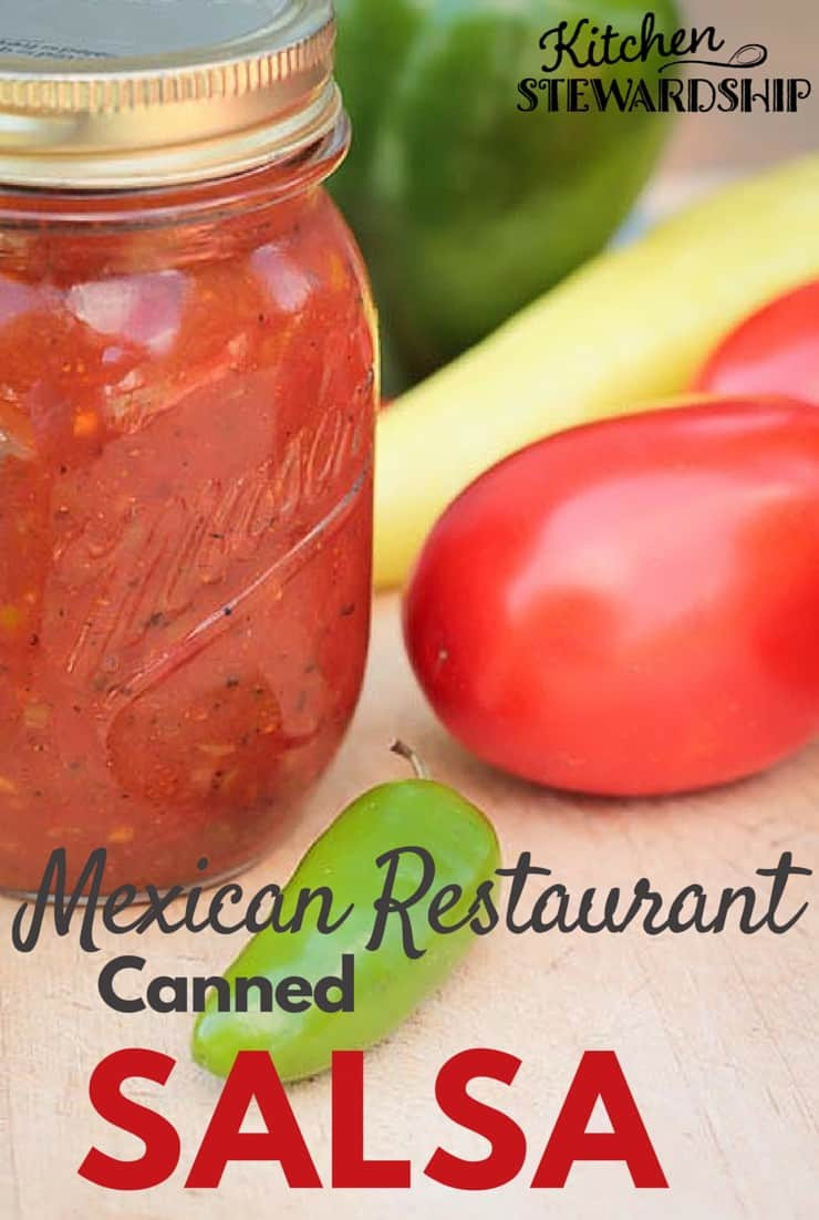 Mexican Salsa Recipe For Canning
 Easy Restaurant Style Canned Salsa Recipe