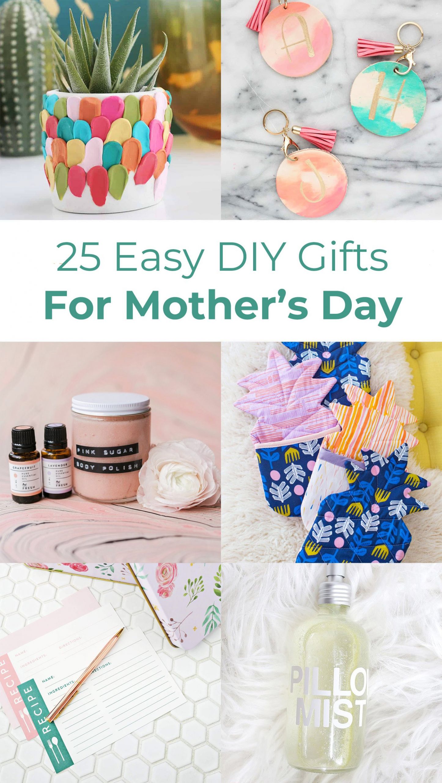 Mother Day Homemade Gift Ideas
 25 Easy DIY Gift Ideas For Mother’s Day