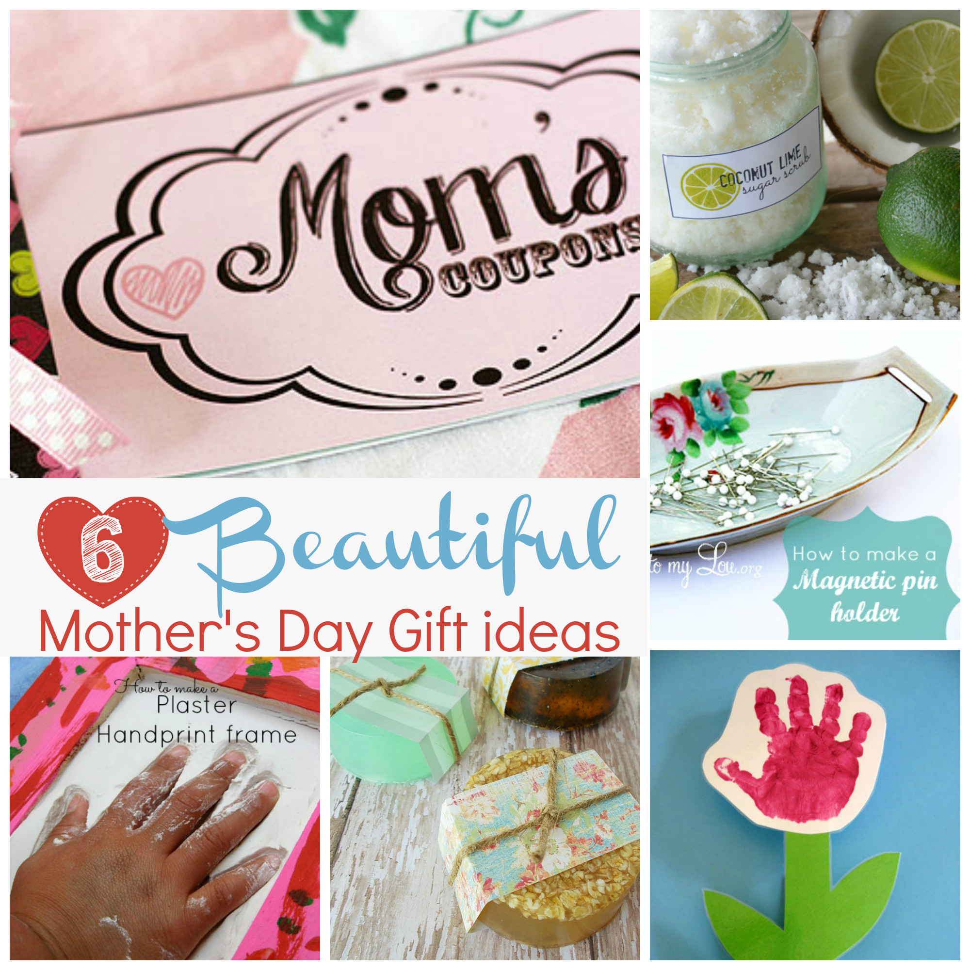 Mother Day Homemade Gift Ideas
 Handmade t ideas for Mother s Day