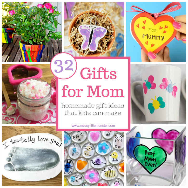 Mother'S Day Gift Ideas For Kids
 Gifts for Mom from Kids – homemade t ideas that kids