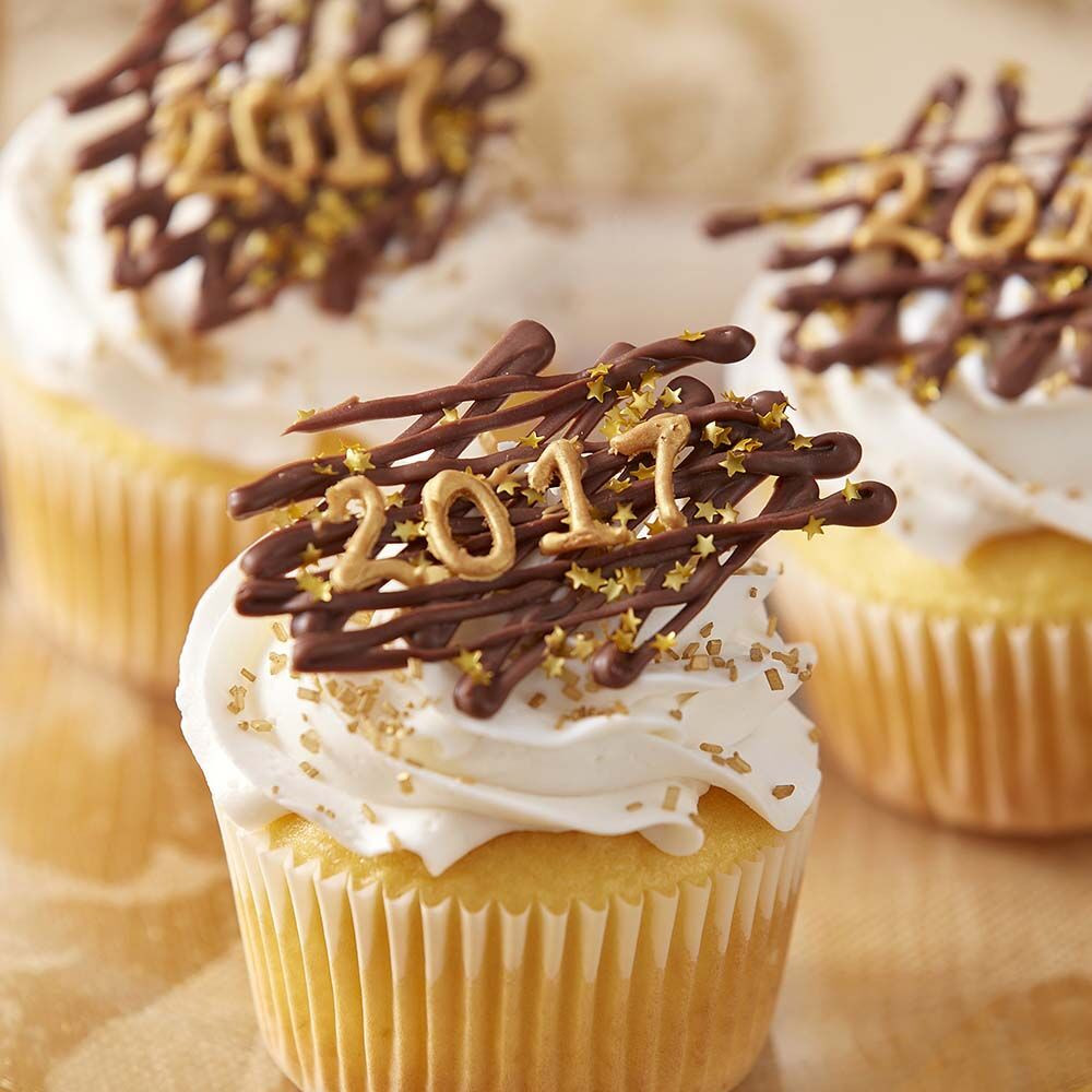 New Years Cupcakes
 Happy New Year 2017 Cupcakes