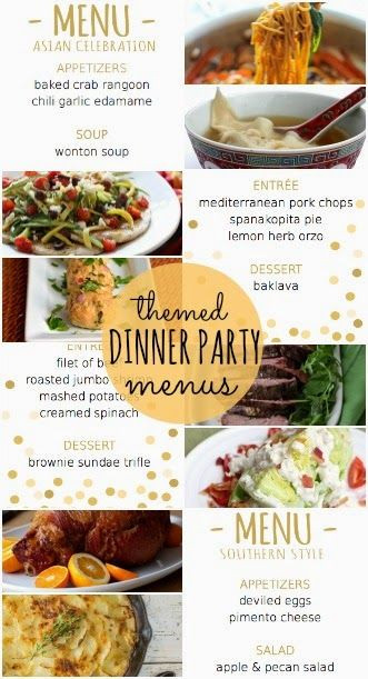 New Years Eve Dinner Party Menu
 Best 25 Themed dinner parties ideas on Pinterest