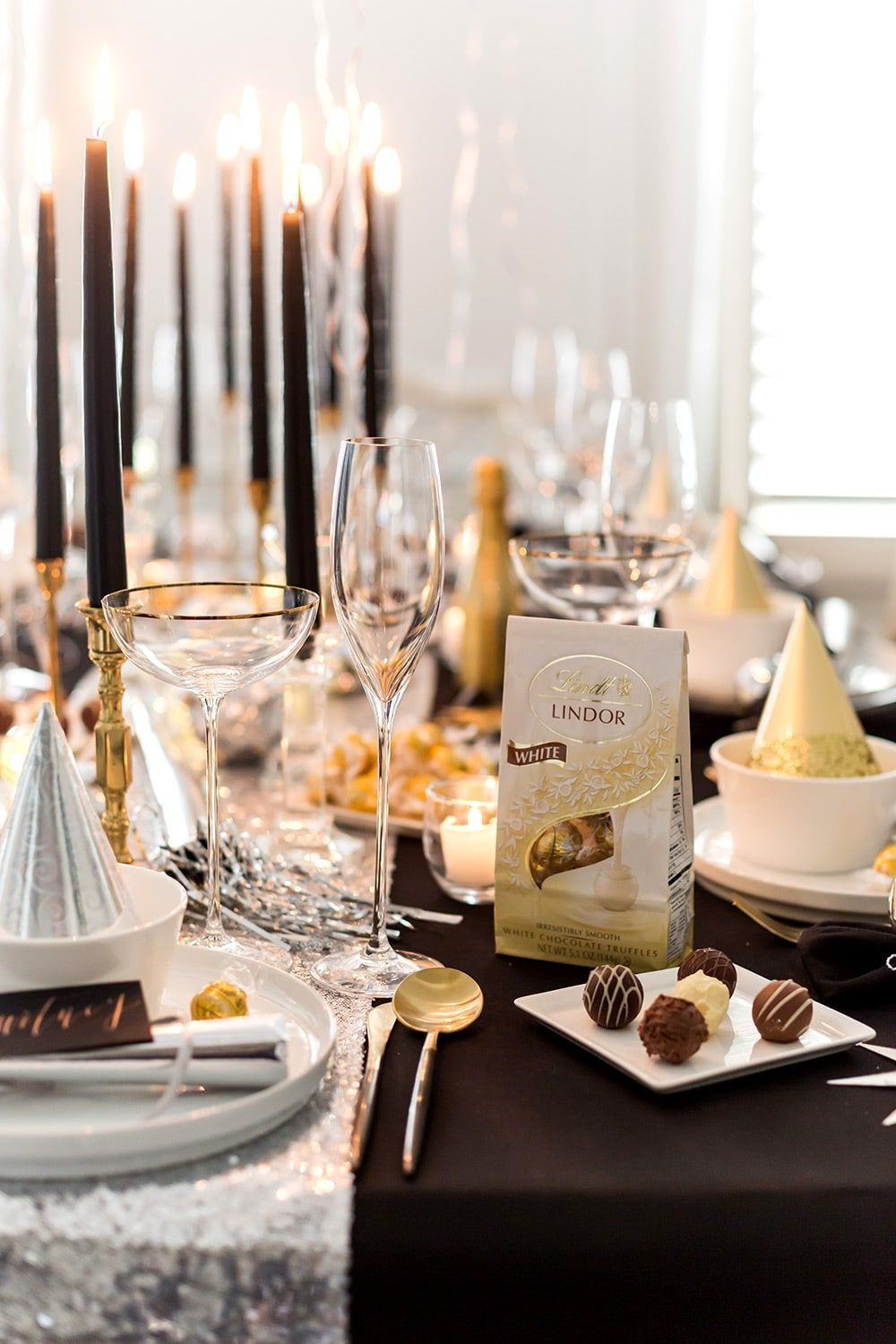 New Years Eve Dinner Party Menu
 New Year s Eve Dinner Party with Lindt Chocolate