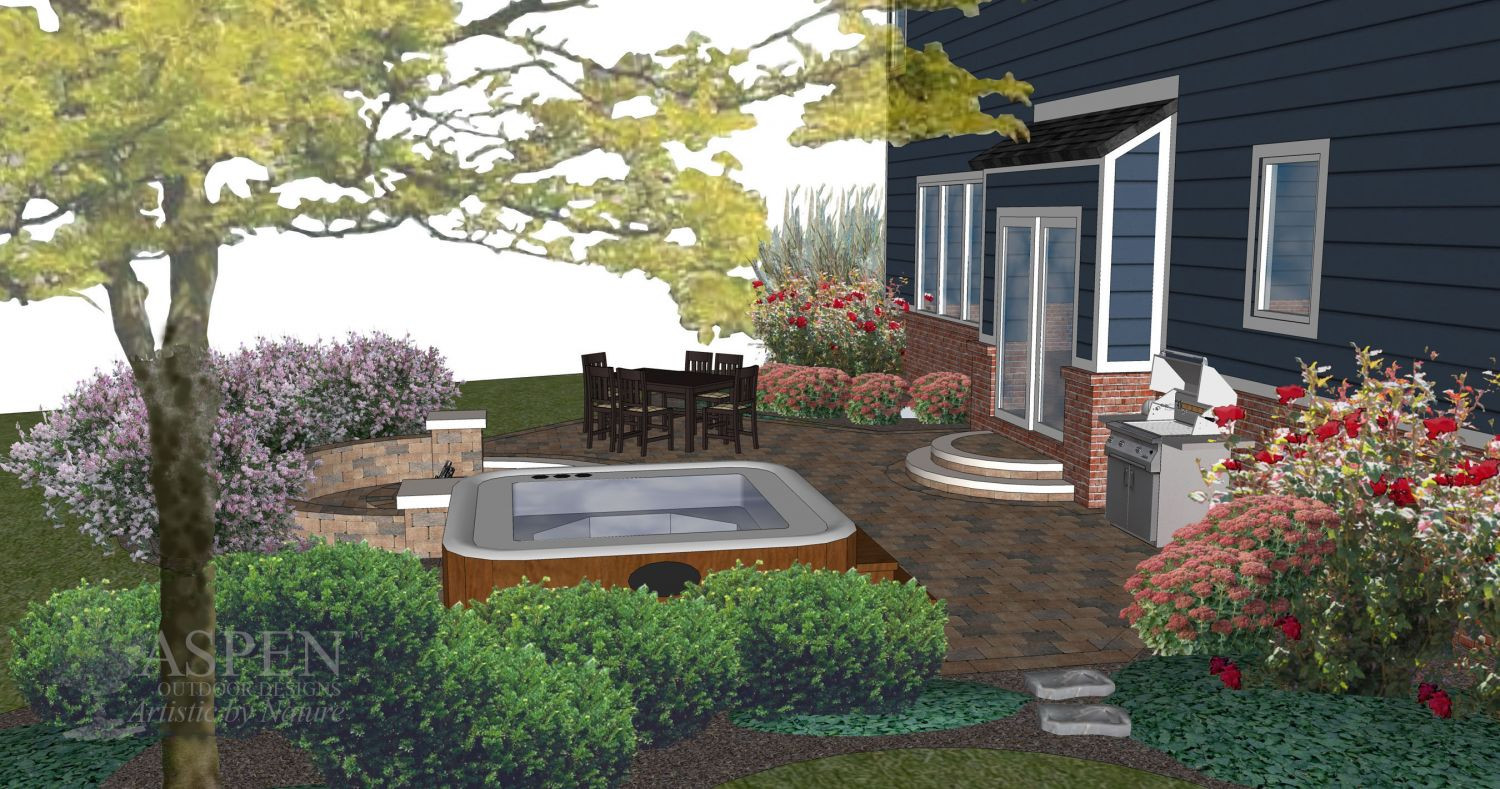 Outdoor Landscape Layout
 Landscape Design Examples