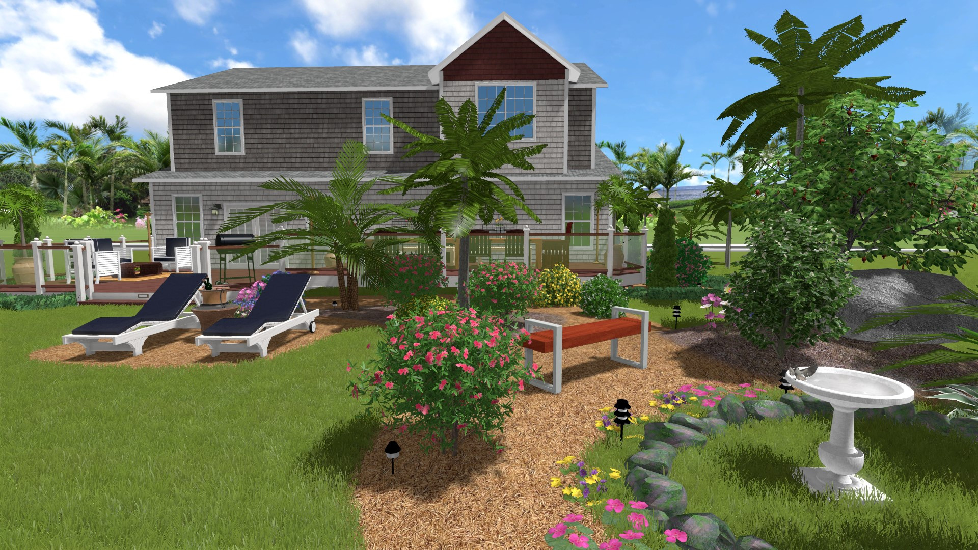 Outdoor Landscape Layout
 Home Landscaping Software Ideas