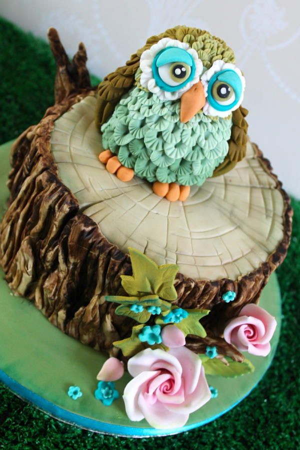 Owl Birthday Cakes
 20 Owl themed birthday cakes we love