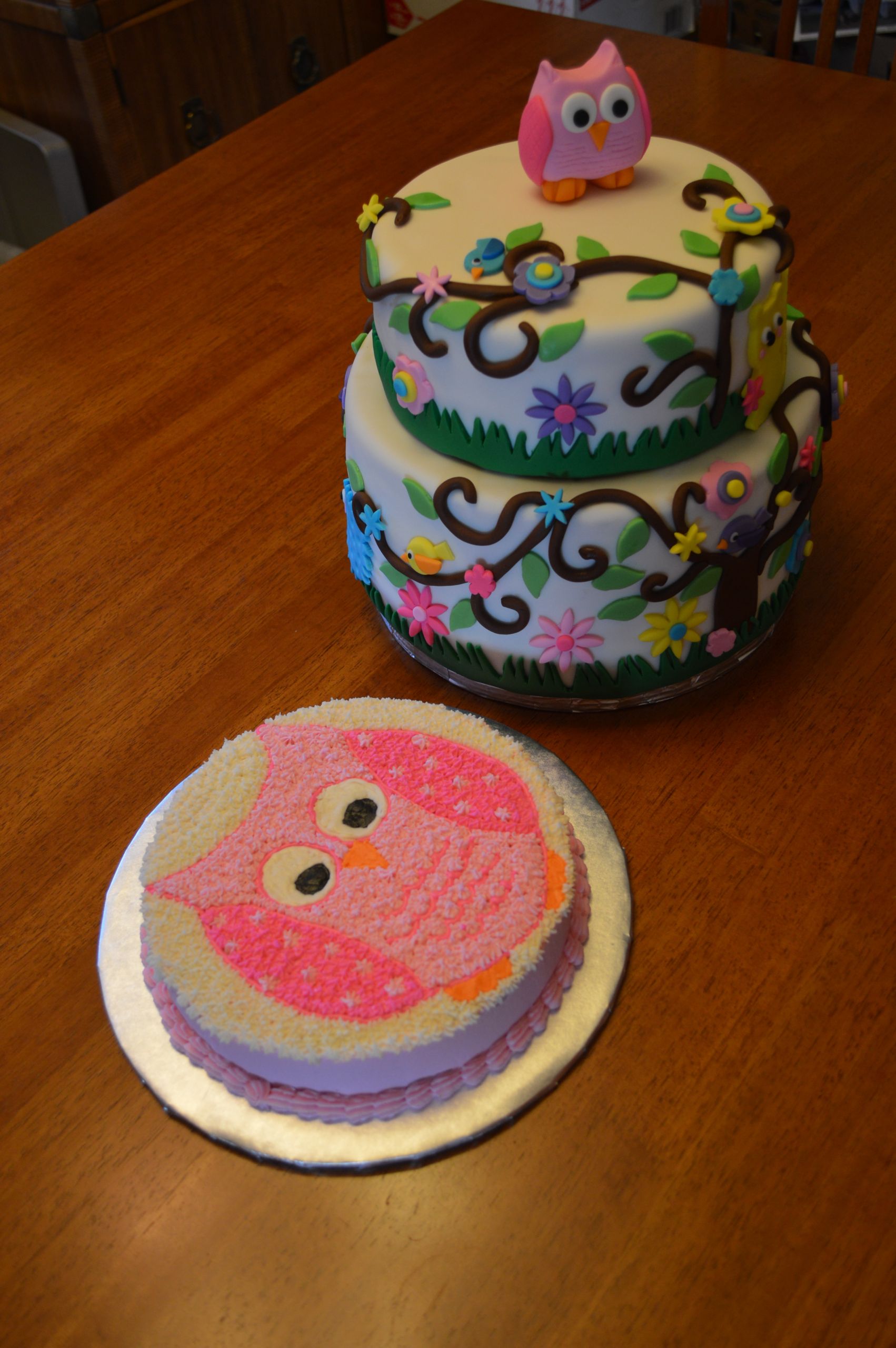 Owl Birthday Cakes
 Owl Birthday Cakes – A Little of This and a Little of That
