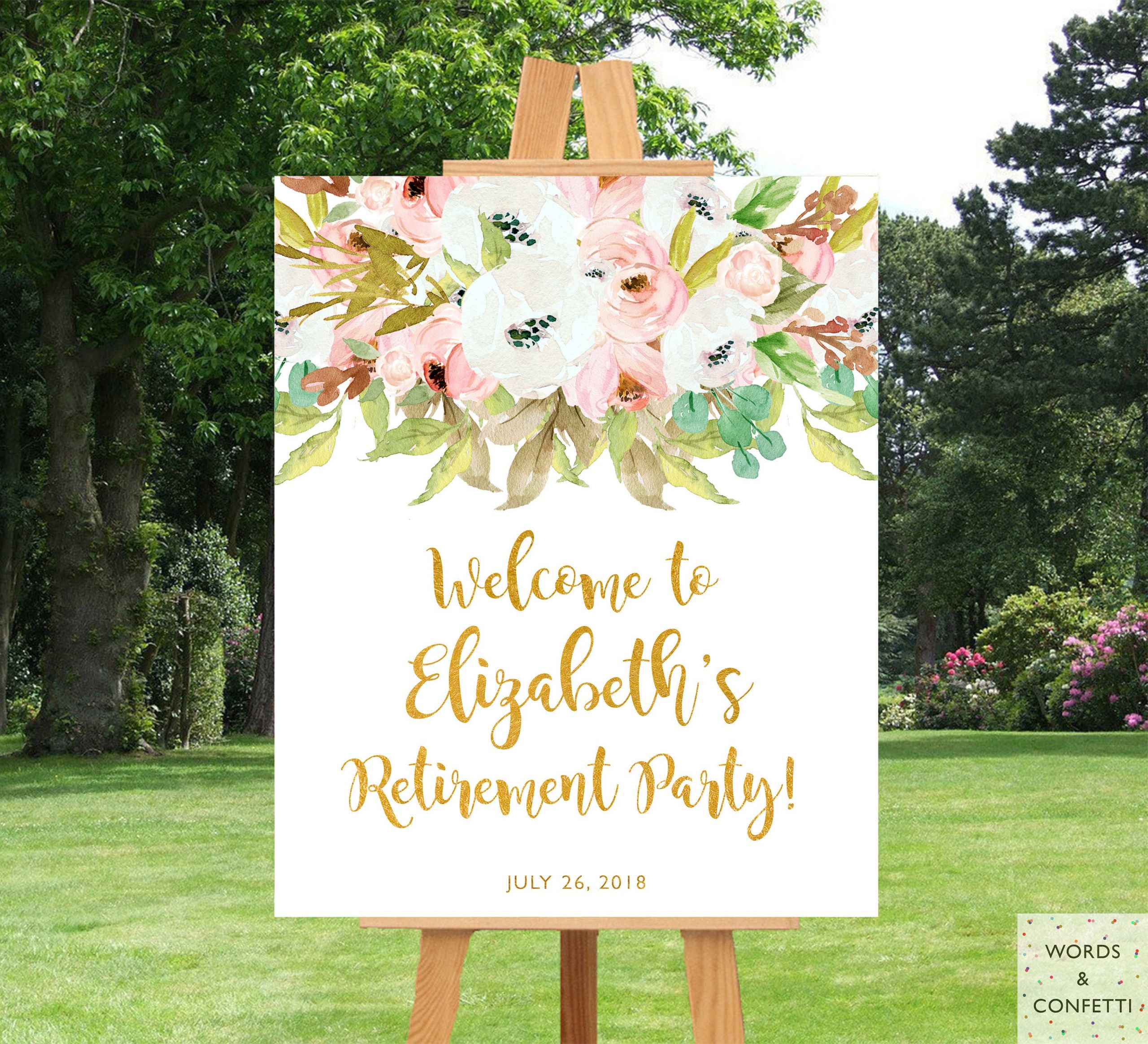 Party Ideas For Retirement
 Retirement Party Decorations For Women Elegant Retirement