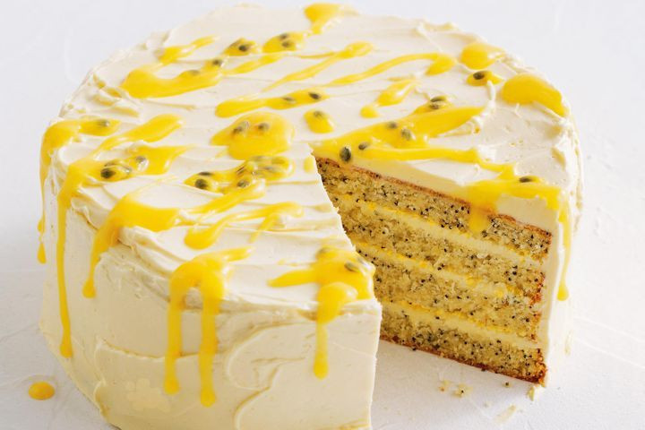 Passion Fruit Cake Recipes
 Passionfruit lemon and poppy seed cake