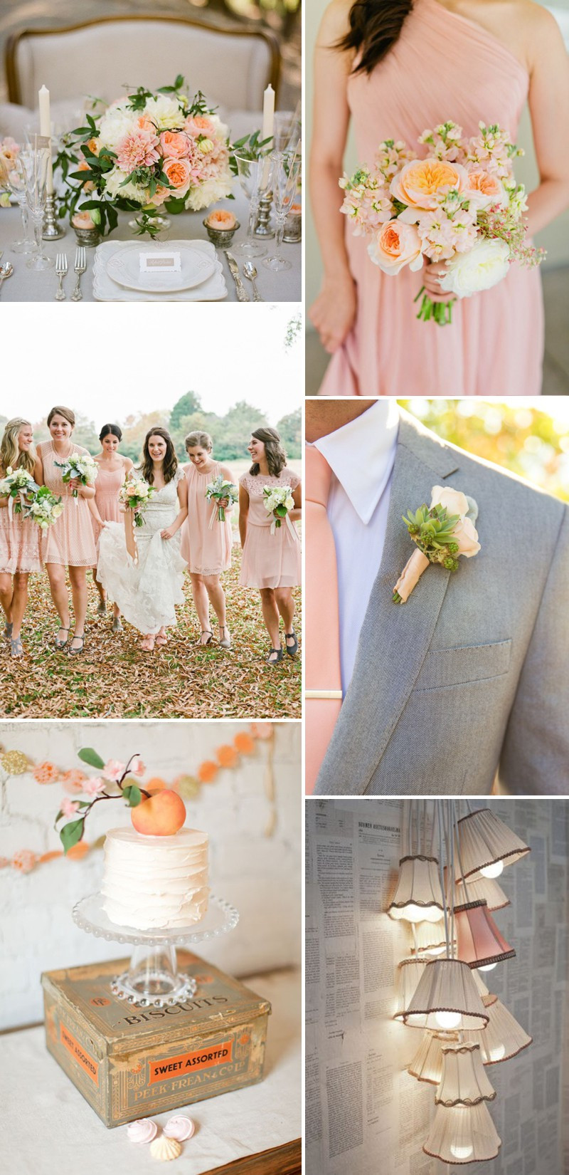 Peach Color Wedding
 How To Create A Peach Colour Themed Wedding Using Flowers