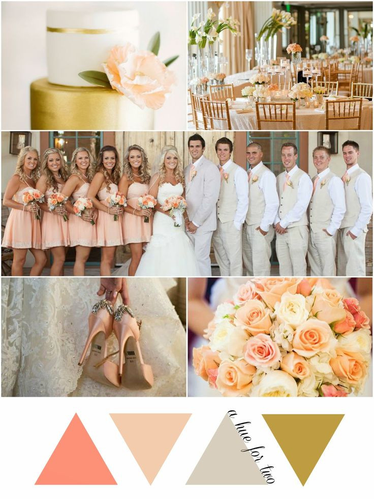 Peach Color Wedding
 Peach Color Wedding Decorations