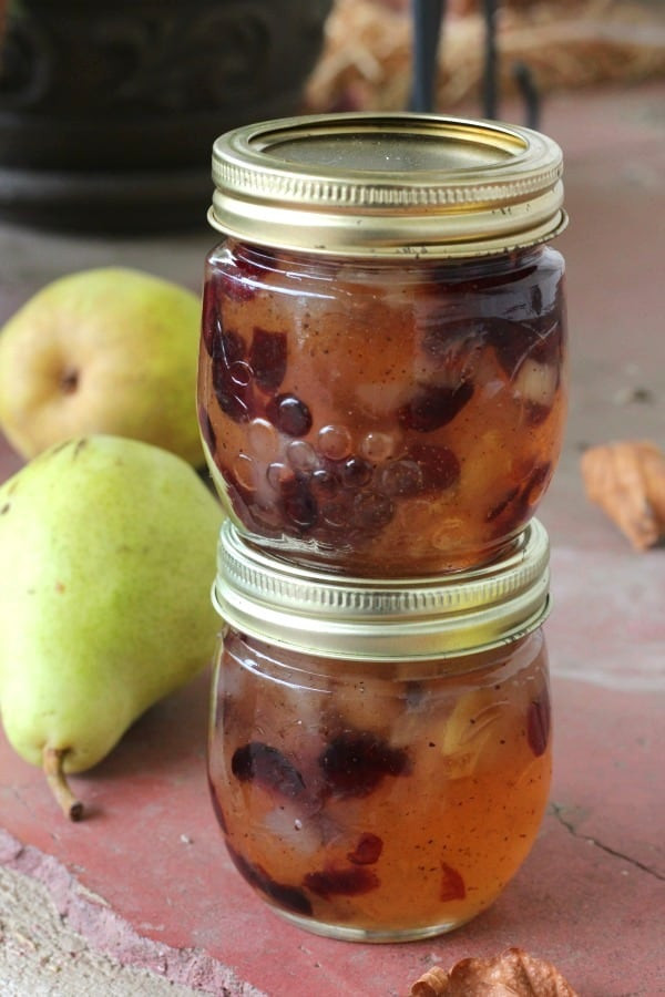 Pear Recipes For Canning
 Cranberry Pear Jam Creative Homemaking