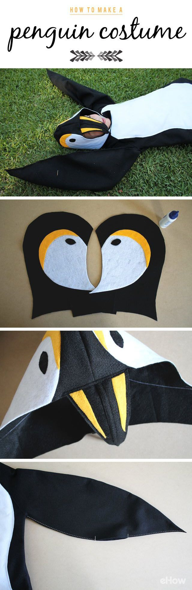 Penguin Costumes DIY
 How to Make a Penguin Costume