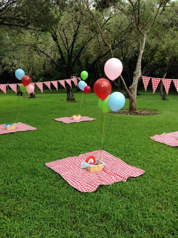 Picnic Birthday Party Ideas
 Garden Themed First Birthday Party Decor Ideas Kid Transit