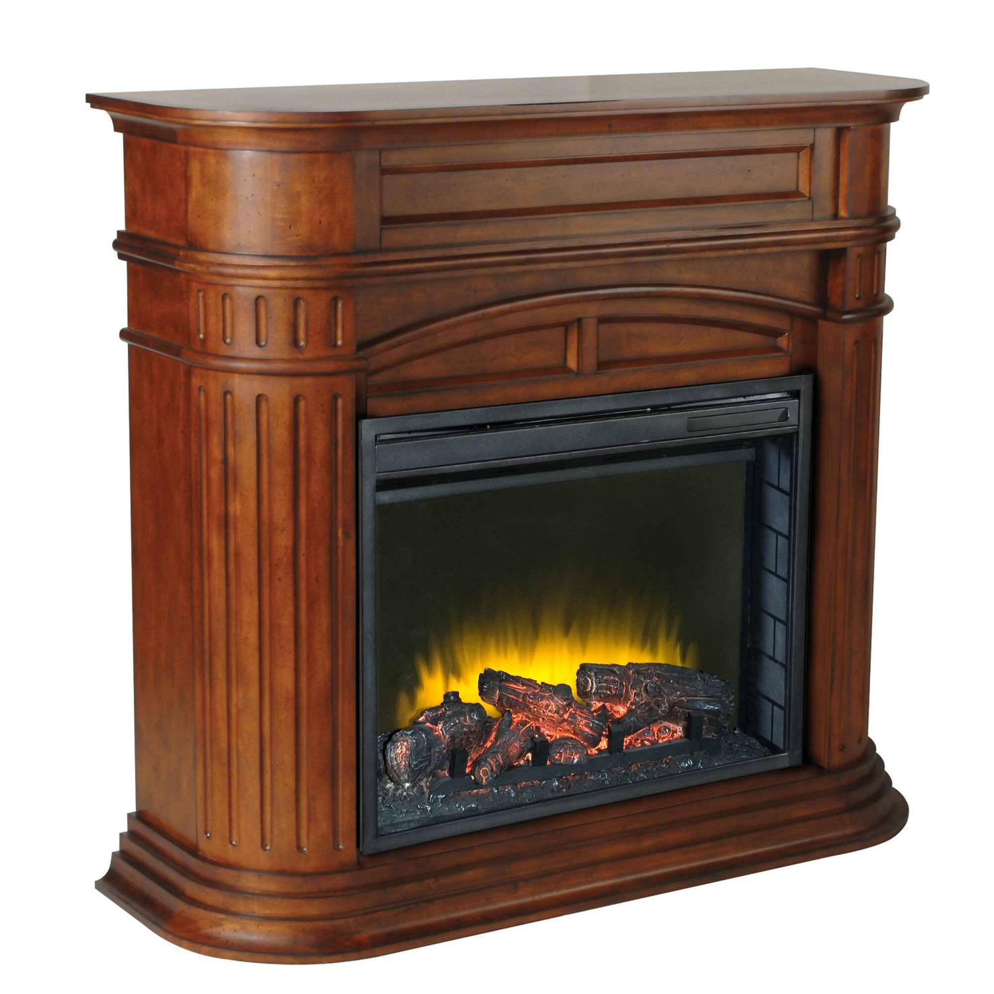 Pleasant Hearth Electric Fireplace
 Pleasant Hearth Turin Electric Fireplace & Reviews