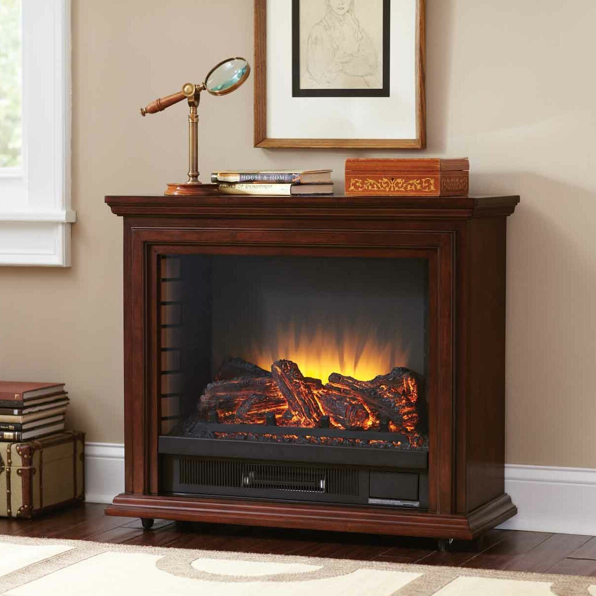 Pleasant Hearth Electric Fireplace
 Pleasant Hearth Mobile Electric Fireplace & Reviews