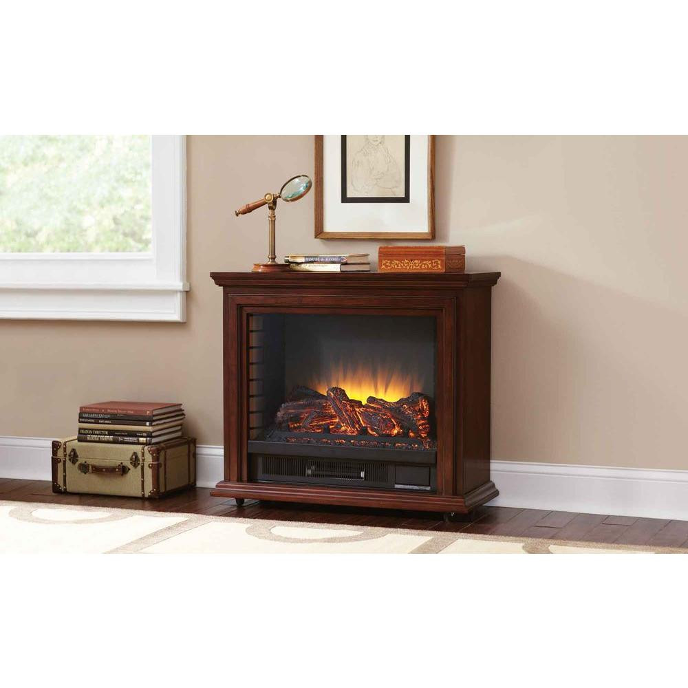 Pleasant Hearth Electric Fireplace
 Pleasant Hearth Sheridan 31 in Mobile Electric Fireplace