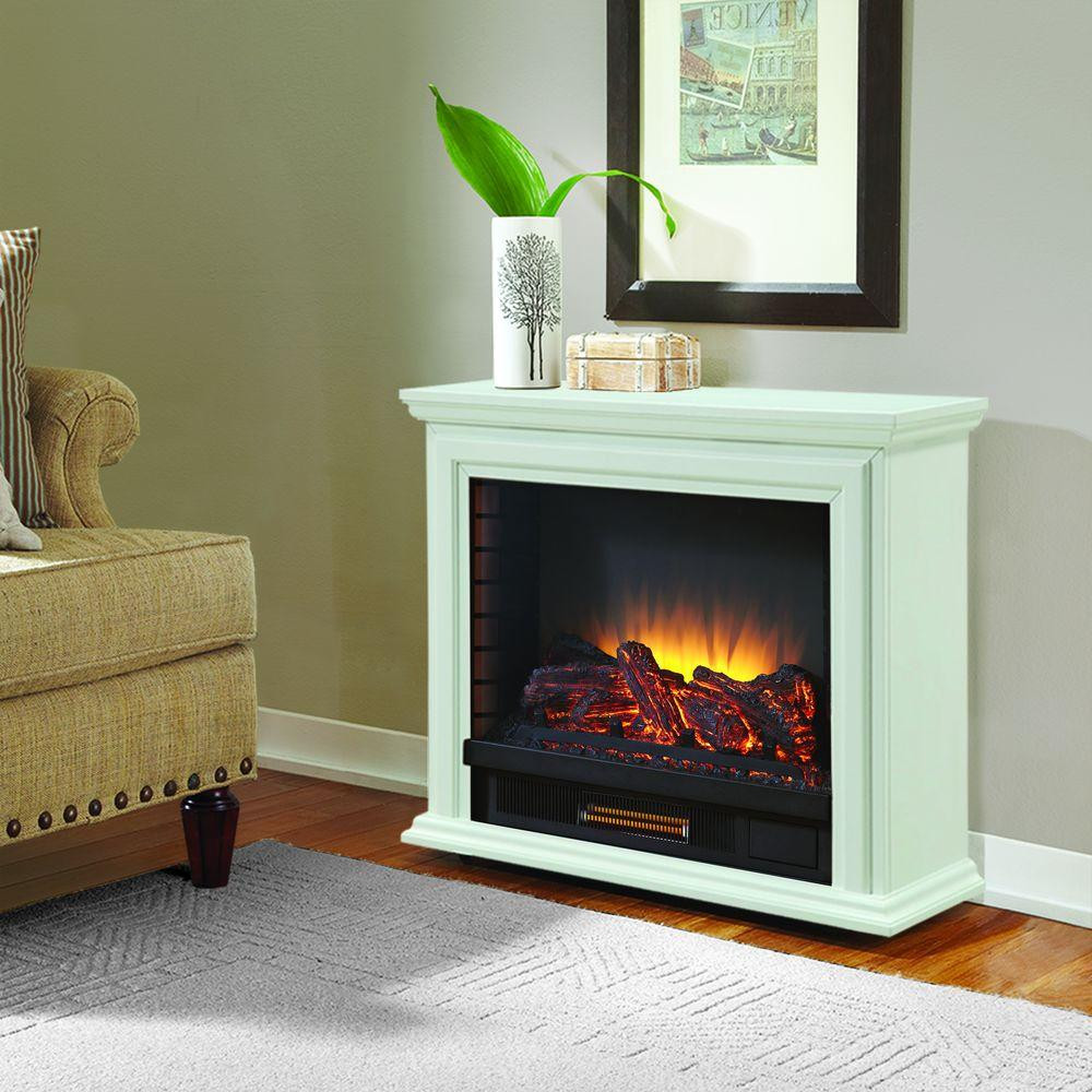 Pleasant Hearth Electric Fireplace
 Pleasant Hearth Sheridan 31 in Mobile Electric Fireplace