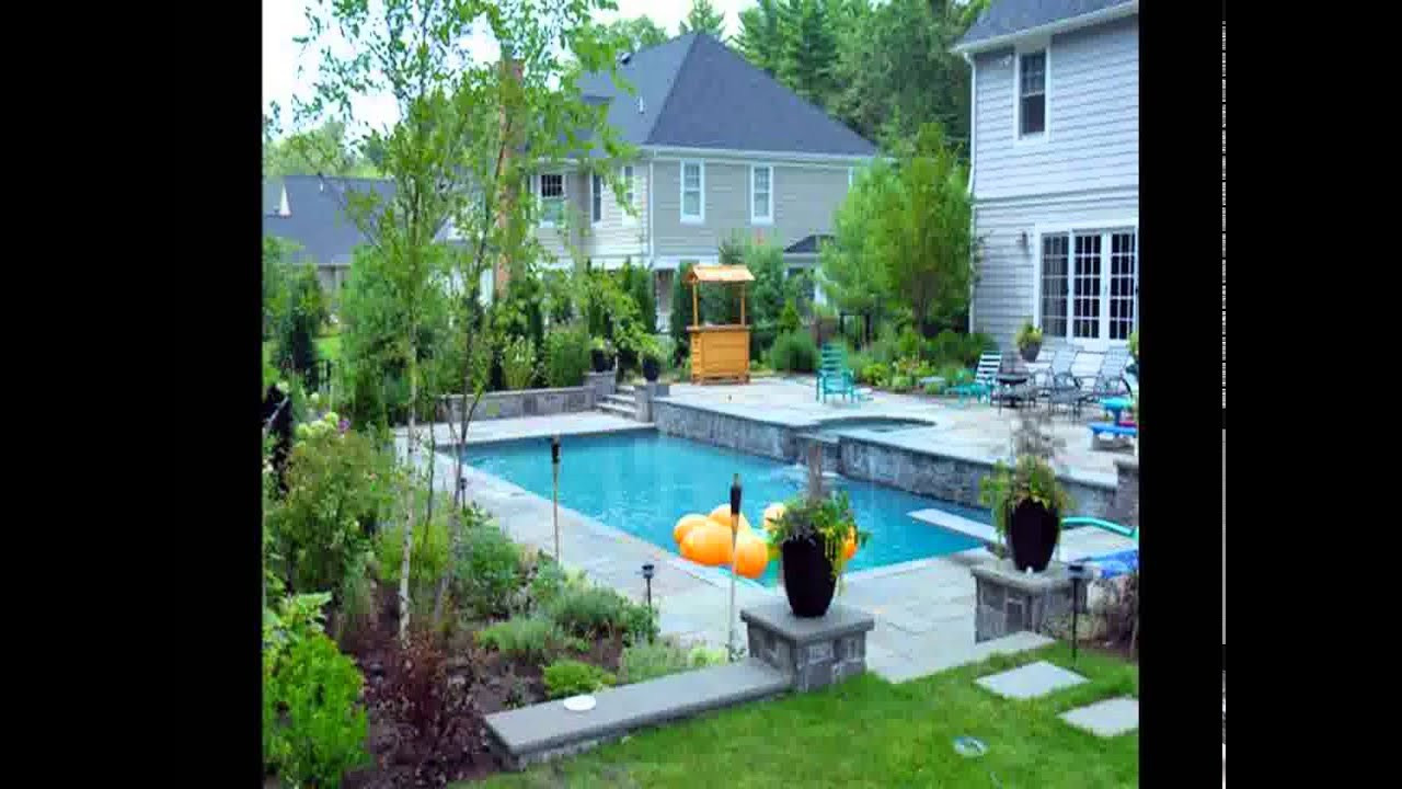 Pool Landscape Design
 Inground Pool Landscape Design