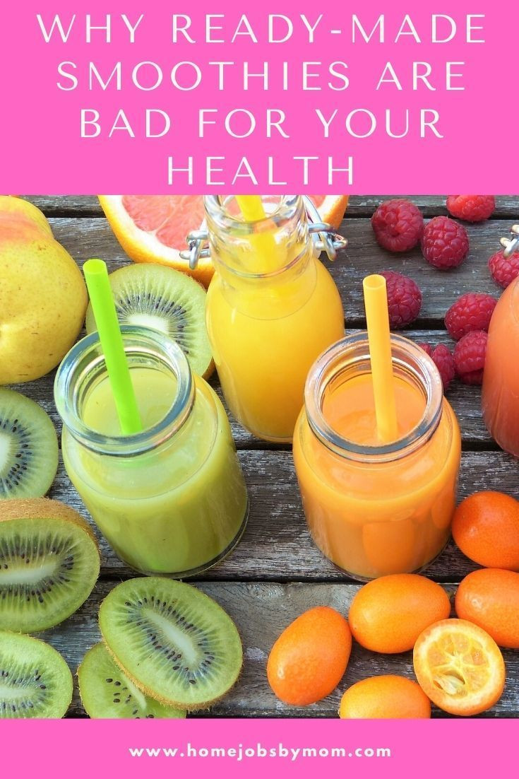 Pre Made Smoothies For Weight Loss
 Why Ready Made Smoothies are Bad for Your Health in 2020