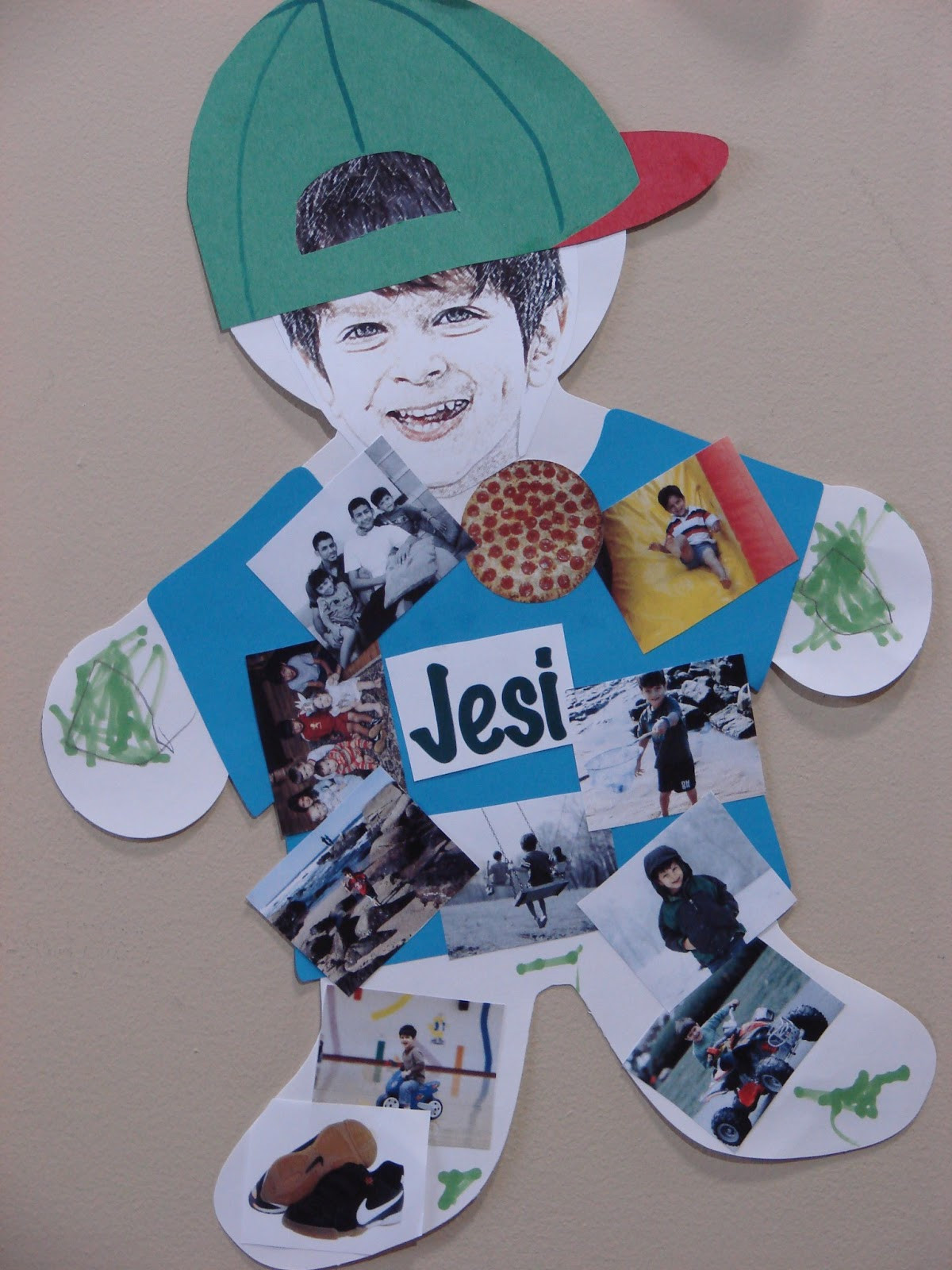 Preschool Art Project Ideas
 Beautiful Chaos Preschool "My Favorites" Project