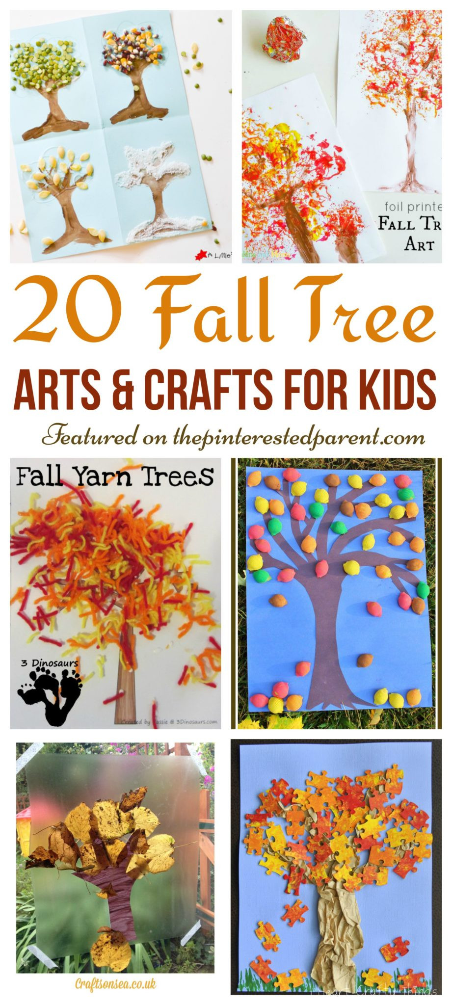 Preschool Art Project Ideas
 20 Fall Tree Arts & Crafts Ideas For Kids – The