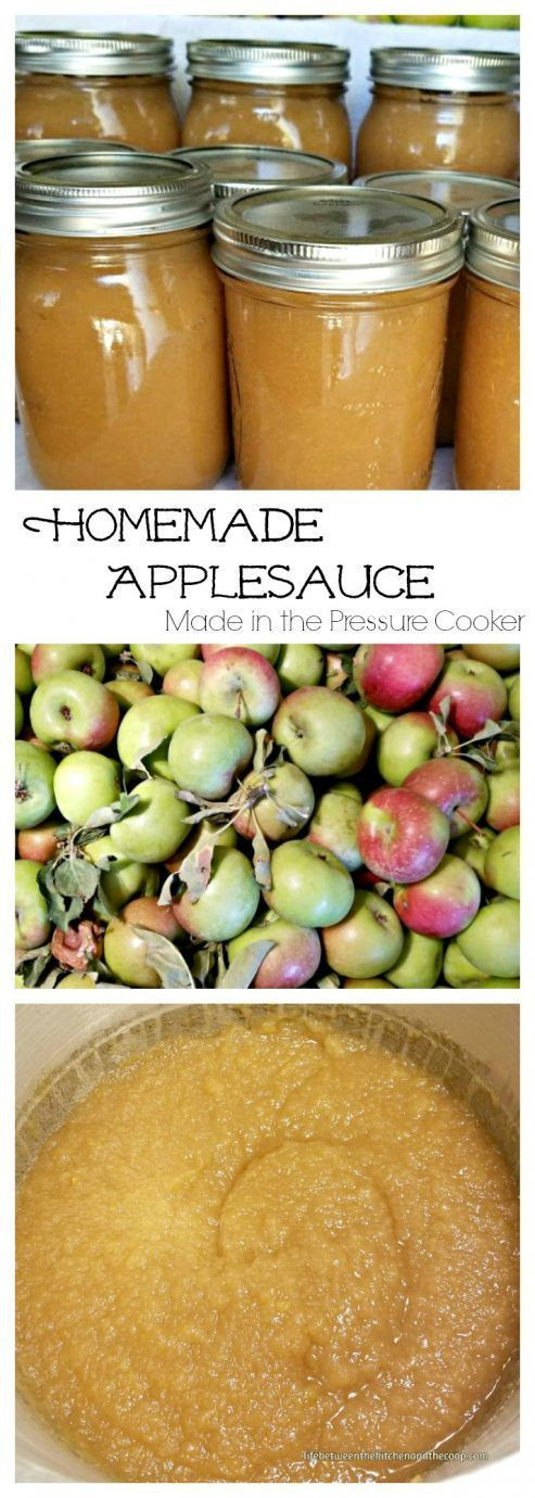Pressure Canning Applesauce
 How to Make Homemade Applesauce in the Pressure Cooker