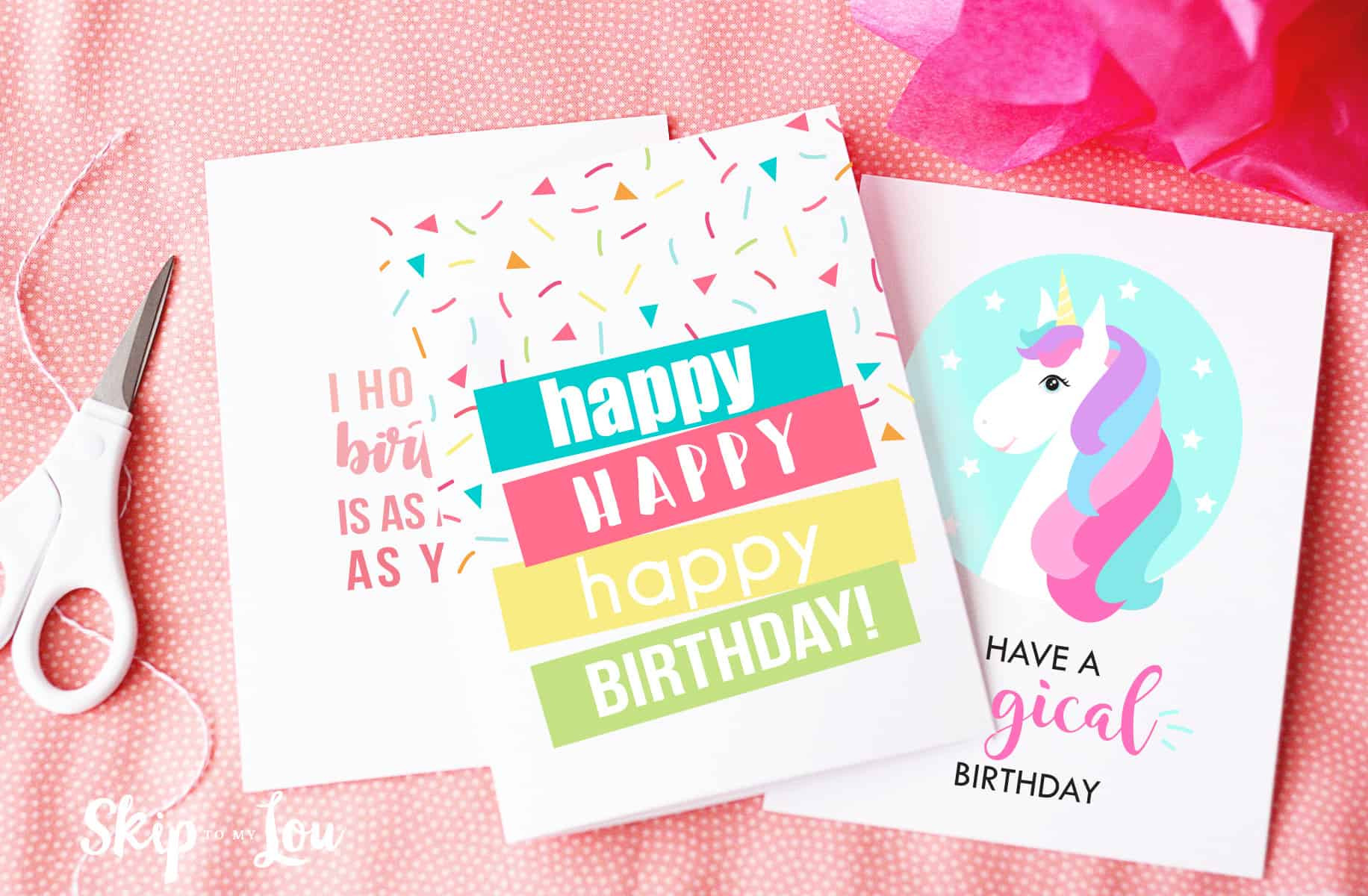 Print Birthday Cards
 Free Printable Birthday Cards